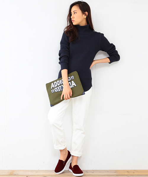 B:MING by BEAMS(ビーミングバイビームス)の「<InRed12月号掲載><VERY11月号掲載>Lee / コーデュロイパンツ(その他パンツ・レディース・ホワイト/グレー・MEDIUM/X-SMALL/SMALL)」の18枚目の写真