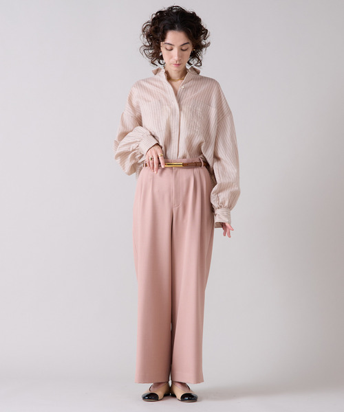 新品タグ付き　リエス　liess ワイドパンツ Liesse｜3タックワイドパンツ | Rakuten Fashion(楽天