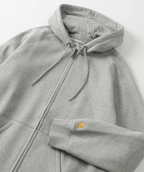 Carhartt/カーハート】ワンポイント ブランドロゴ刺繍 ジップ Carhartt/カーハート】ワンポイント ブランドロゴ刺繍 ジップ
