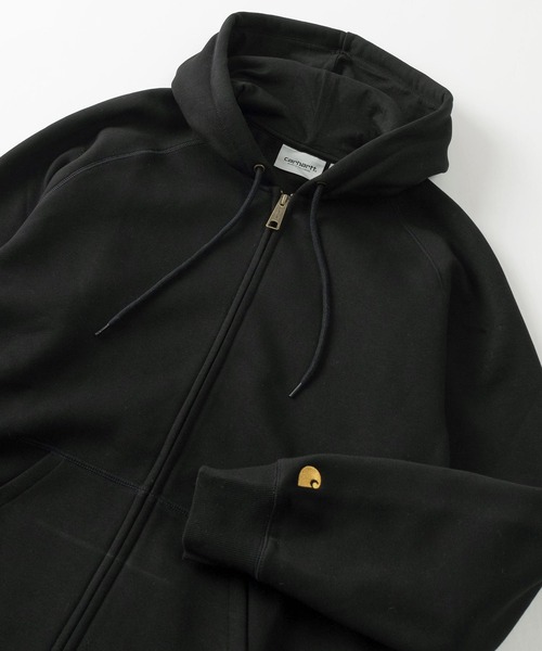 Carhartt/カーハート】ワンポイント ブランドロゴ刺繍 ジップ Carhartt/カーハート】ワンポイント ブランドロゴ刺繍 ジップ