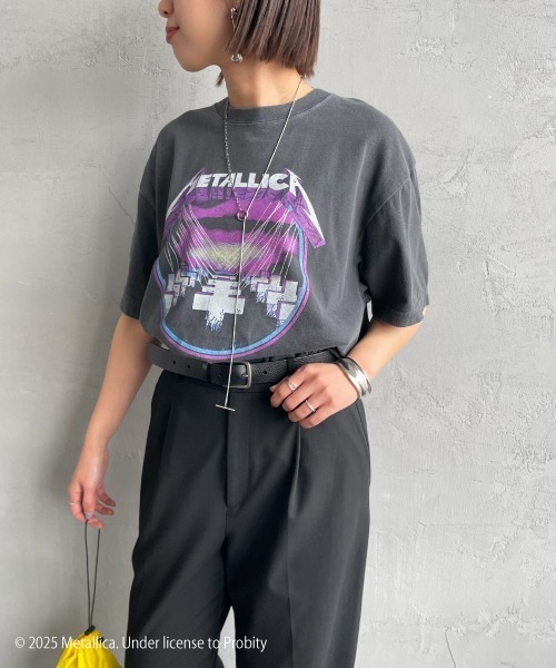 GOOD ROCK SPEED（グッドロックスピード）の「[GOOD ROCK SPEED/グッドロックスピード] 別注 METALLICA ロックプリントTシャツ(Master of Puppets)（Tシャツ/カットソー・レディース・チャコール・M/L/XL）」の22枚目の写真