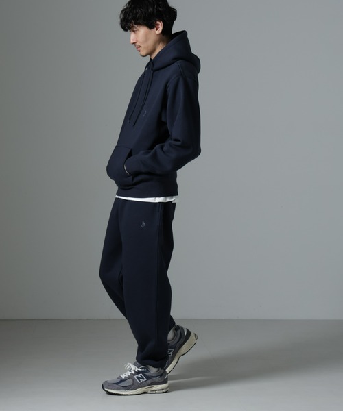 NANO universe（ナノユニバース）の「「NJ/CLUB」裏起毛 ジャージーパーカー（パーカー・メンズ・トップグレー/ネイビー・L/M）」の19枚目の写真