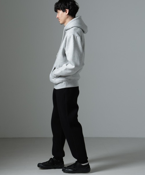 NANO universe（ナノユニバース）の「「NJ/CLUB」裏起毛 ジャージーパーカー（パーカー・メンズ・トップグレー/ネイビー・L/M）」の11枚目の写真