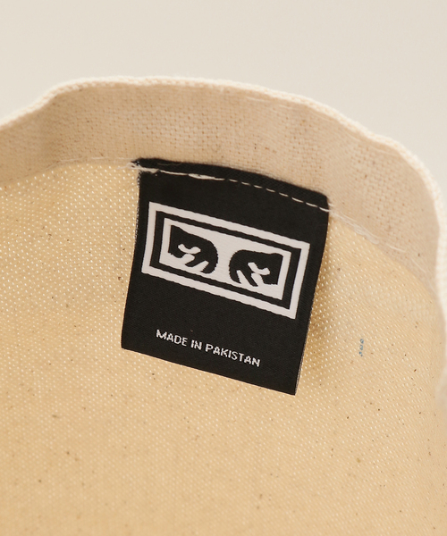 OBEY(オベイ)の「【OBEY / オベイ】 RECORDS BUY SELL TRADE 100553981(トートバッグ・レディース・アイボリー・FREE)」の7枚目の写真