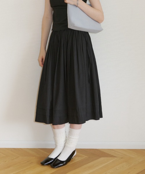 GIUNON fluffy tuck skirt /フラッフィータックスカート fluffy tuck skirt / フラッフィータックスカート（スカート