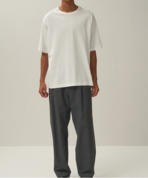 パンツ ATON Wool Washi Tropical Wide Easy Pants ATON WOOL WASHI TROPICAL WIDE EASY PANTS | 大阪心斎橋の