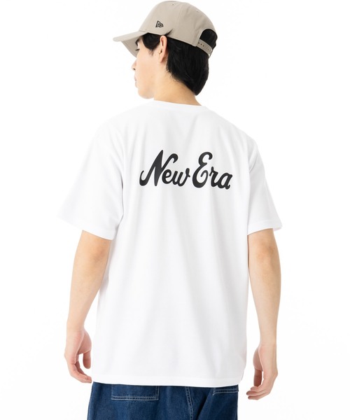 NEW ERA(ニューエラ)の「ニューエラ 半袖Tシャツ 吸水速乾性 スポーツTシャツ(Tシャツ/カットソー・メンズ・ブラック/ストーン/ホワイト・S/XL/XXL/M/L)」の7枚目の写真