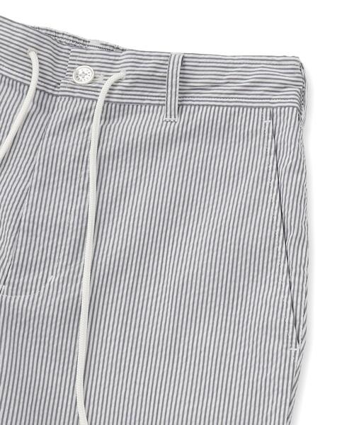 DRESSTERIOR(ドレステリア)の「【セットアップ可/吸湿速乾】COOLMAX シアサッカー 2ラインショートパンツ(その他パンツ・メンズ・ブルー系その他3・79/76/85/82)」の2枚目の写真