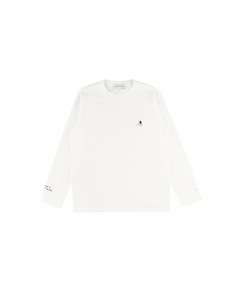 ALEXIA STAM(アリシアスタン)の「Message Long Sleeve Tee /メッセージロングスリーブT(Tシャツ/カットソー・レディース・ホワイト・FREE)」の11枚目の写真