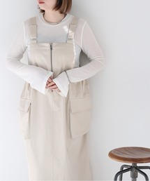 cepo（セポ）の「ワークジップジャンスカ（ジャンパースカート・レディース）」