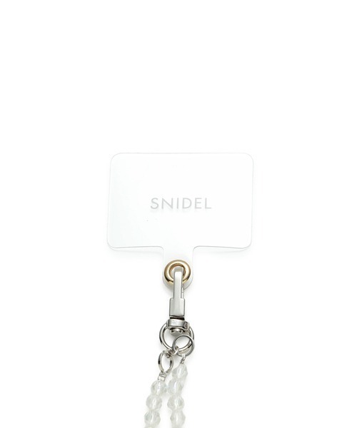 SNIDEL（スナイデル）の「スマホショルダー（スマホグッズ・レディース・ホワイト/ラベンダー/クリア・FREE）」の9枚目の写真