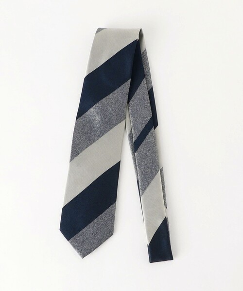 green label relaxing（グリーンレーベルリラクシング）の「GLR JAPAN VINTAGE 8.0cm ストライプ2 ネクタイ（ネクタイ・メンズ・ライラック/ダークブラウン/ネイビー/オレンジ・FREE）」の10枚目の写真