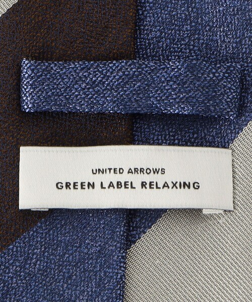 green label relaxing（グリーンレーベルリラクシング）の「GLR JAPAN VINTAGE 8.0cm ストライプ2 ネクタイ（ネクタイ・メンズ・ライラック/ダークブラウン/ネイビー/オレンジ・FREE）」の16枚目の写真