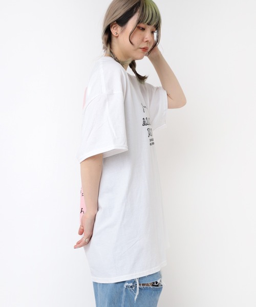 RNA(アールエヌエー)の「M2420 ユースロゴT(Tシャツ/カットソー・レディース・ホワイト/ブルー/ブラック・SMALL/X-LARGE)」の6枚目の写真