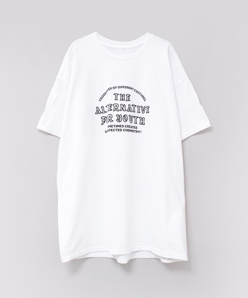 RNA(アールエヌエー)の「M2420 ユースロゴT(Tシャツ/カットソー・レディース・ホワイト/ブルー/ブラック・SMALL/X-LARGE)」の7枚目の写真