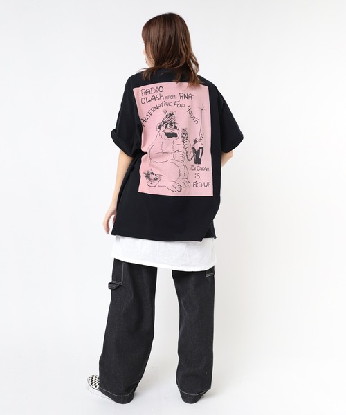 RNA(アールエヌエー)の「M2420 ユースロゴT(Tシャツ/カットソー・レディース・ホワイト/ブルー/ブラック・SMALL/X-LARGE)」の17枚目の写真