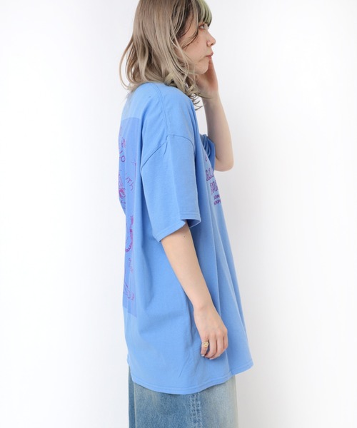 RNA(アールエヌエー)の「M2420 ユースロゴT(Tシャツ/カットソー・レディース・ホワイト/ブルー/ブラック・SMALL/X-LARGE)」の10枚目の写真