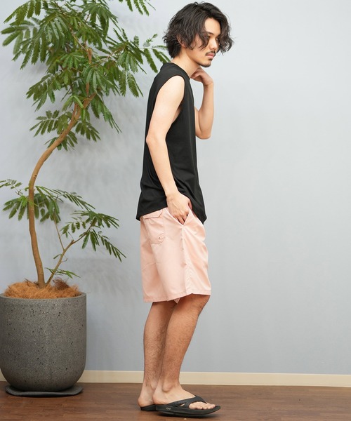 Hurley (ハーレー)の「Hurley/ハーレー タンクトップ UVケアラッシュガード ワンポイント MSRG251087(ラッシュガード・メンズ・ブラック/ホワイト・S/L/M)」の12枚目の写真