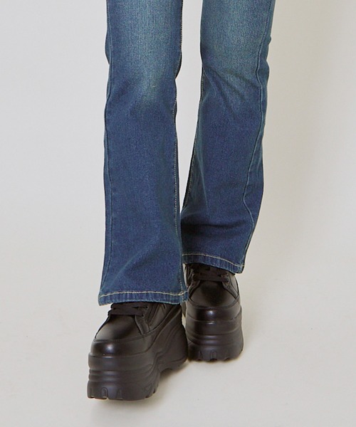 GORGE（ゴージ）の「バルキーソールスニーカー（スニーカー・レディース・ホワイト/ブラック・S/M/L/LL）」の8枚目の写真