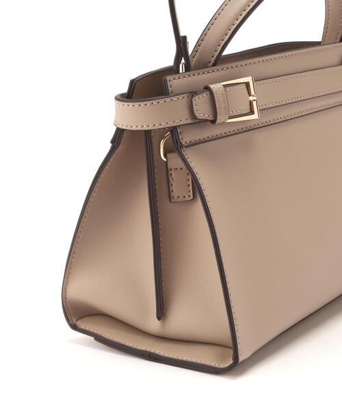 NATURAL BEAUTY BASIC（ナチュラルビューティーベーシック）の「◇【Oggi掲載】ベルテッド2wayハンドバッグ（ハンドバッグ・レディース・ホワイト系その他/ベージュ/ブラック・ﾌﾘ-）」の10枚目の写真