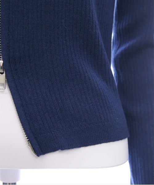 clear（クリア）の「ダブルジップ長袖ニットトップス［大人カジュアル 春ニット］（ニット/セーター・レディース・ブルー系その他/ブラック/グレー/アイボリー系・F）」の18枚目の写真