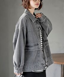 BIGデニムブルゾン