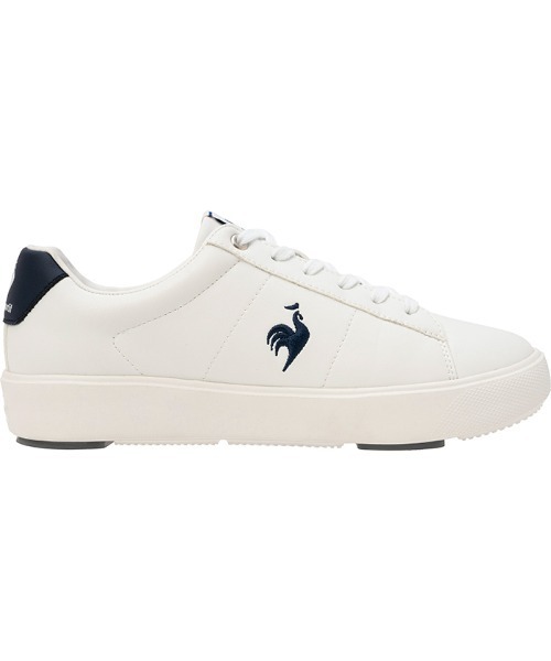 le coq sportif(ルコックスポルティフ)の「ルコックスポルティフ/LCS シェル バウンド CHELLES BOUND 軽量シューズ LU5SSN05LZ(スニーカー・レディース・ホワイト×ネイビー/ブラック×ホワイト/ホワイト系その他4・22.5cm/23.0cm/23.5cm/24.0cm/24.5cm/25.0cm)」の9枚目の写真