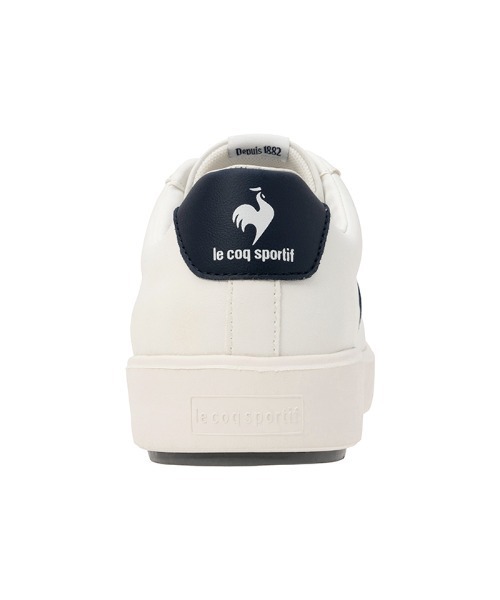le coq sportif(ルコックスポルティフ)の「ルコックスポルティフ/LCS シェル バウンド CHELLES BOUND 軽量シューズ LU5SSN05LZ(スニーカー・レディース・ホワイト×ネイビー/ブラック×ホワイト/ホワイト系その他4・22.5cm/23.0cm/23.5cm/24.0cm/24.5cm/25.0cm)」の10枚目の写真