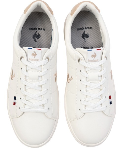le coq sportif(ルコックスポルティフ)の「ルコックスポルティフ/LCS シェル バウンド CHELLES BOUND 軽量シューズ LU5SSN05LZ(スニーカー・レディース・ホワイト×ネイビー/ブラック×ホワイト/ホワイト系その他4・22.5cm/23.0cm/23.5cm/24.0cm/24.5cm/25.0cm)」の14枚目の写真