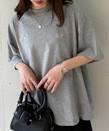Dickies | 【Dickies】刺繍ワンポイント　オーバーサイズTシャツ　別注　5222-TTMDK2(Tシャツ/カットソー)