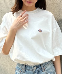 SETUP7（セットアップセブン）の「【Dickies】刺繍ワンポイント　オーバーサイズTシャツ　別注　5222-TTMDK2（Tシャツ/カットソー）」