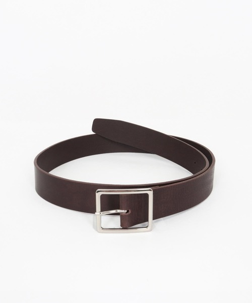 ADAM PATEK(アダムパテック)の「ADAMPATEK/italian leather wide belt/イタリアンレザーワイドベルト(ベルト・メンズ・ダークブラウン/ブラック・FREE)」の7枚目の写真