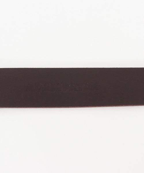ADAM PATEK(アダムパテック)の「ADAMPATEK/italian leather wide belt/イタリアンレザーワイドベルト(ベルト・メンズ・ダークブラウン/ブラック・FREE)」の10枚目の写真