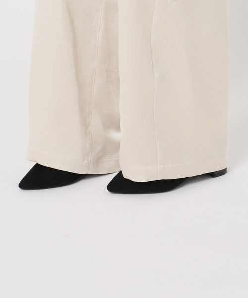 U by SPICK&SPAN（ユーバイスピックアンドスパン）の「サテンストリングロデオカーゴパンツ（カーゴパンツ・レディース・アイボリー・38/36）」の4枚目の写真