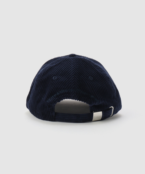 GANNI（ガニー）の「GANNI / ガニー Cap Hat Corduroy（キャップ・レディース・ネイビー/ピンク・FREE）」の12枚目の写真