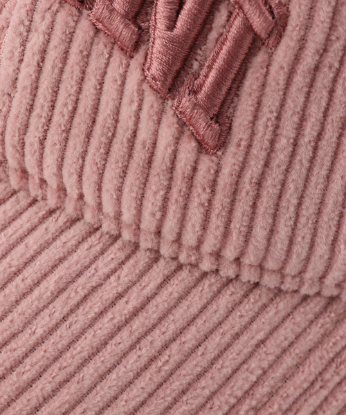 GANNI（ガニー）の「GANNI / ガニー Cap Hat Corduroy（キャップ・レディース・ネイビー/ピンク・FREE）」の5枚目の写真