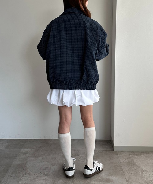 セール】チェックアソートポケットブルゾン【ZOZOTOWN限定アイテム