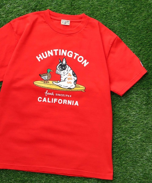 The Endless Summer（エンドレスサマー）の「TES BUHI-DUCK T-SHIRT / Tシャツ（Tシャツ/カットソー・メンズ・ブラック/グレー/ホワイト/レッド/ネイビー・SMALL/MEDIUM/LARGE/X-LARGE/XX-LARGE）」の5枚目の写真