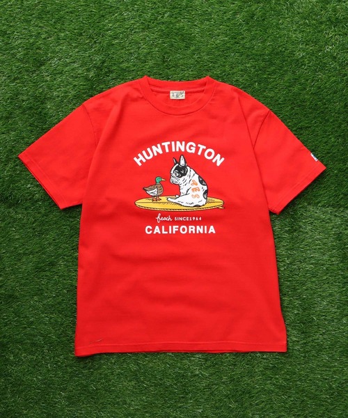 The Endless Summer（エンドレスサマー）の「TES BUHI-DUCK T-SHIRT / Tシャツ（Tシャツ/カットソー・メンズ・ブラック/グレー/ホワイト/レッド/ネイビー・SMALL/MEDIUM/LARGE/X-LARGE/XX-LARGE）」の15枚目の写真