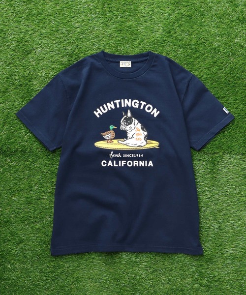 The Endless Summer（エンドレスサマー）の「TES BUHI-DUCK T-SHIRT / Tシャツ（Tシャツ/カットソー・メンズ・ブラック/グレー/ホワイト/レッド/ネイビー・SMALL/MEDIUM/LARGE/X-LARGE/XX-LARGE）」の18枚目の写真