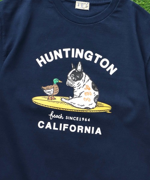 The Endless Summer（エンドレスサマー）の「TES BUHI-DUCK T-SHIRT / Tシャツ（Tシャツ/カットソー・メンズ・ブラック/グレー/ホワイト/レッド/ネイビー・SMALL/MEDIUM/LARGE/X-LARGE/XX-LARGE）」の20枚目の写真