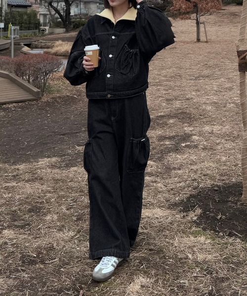 Gaphos （ガフォス）の「ボリュームネックハーフジップスウェット（スウェット・メンズ・イエロー/ブラック/グレー・1/2）」の22枚目の写真