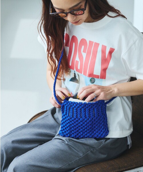セール】HAND ROPE SACOCHE ハンド ロープ サコッシュ