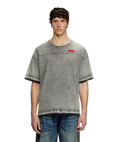 DIESEL（ディーゼル）の「メンズ Tシャツ T-HOXT（Tシャツ/カットソー・メンズ・グレー/ブルー系その他・XXX-LARGE/LARGE/MEDIUM/SMALL/X-LARGE/X-SMALL/XX-LARGE）」の5枚目の写真