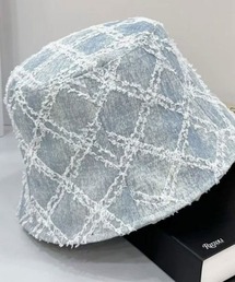 LAC-VERT | デニムフリンジハット(ハット)