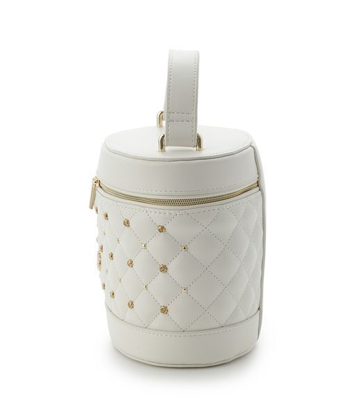 SNIDEL  ビジューキルティングバニティバッグ SNIDEL HOME ショルダーバッグ バッグ ビジューキルティング