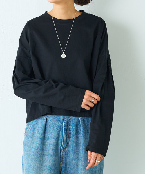 セール】《FRIPIER》クロップロンTee（Tシャツ/カットソー