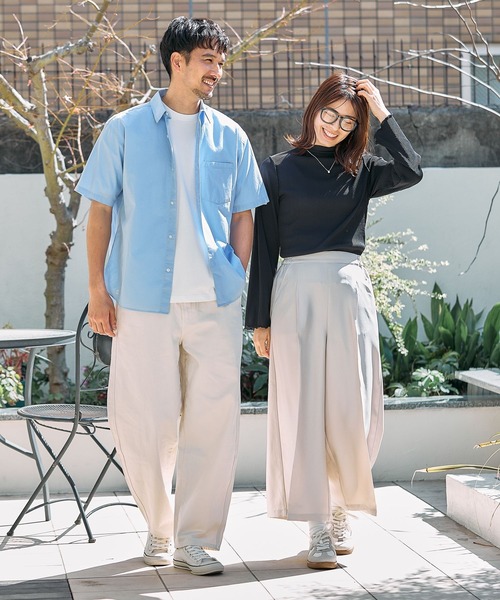 FOUND GOOD(ファウンドグッド)の「サラキレワイドクロップドP(その他パンツ・レディース・ネイビー/ブラック/アイボリー/グレー系5・L/M/S)」の5枚目の写真