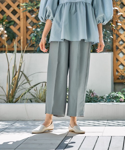 FOUND GOOD(ファウンドグッド)の「サラキレワイドクロップドP(その他パンツ・レディース・ネイビー/ブラック/アイボリー/グレー系5・L/M/S)」の11枚目の写真