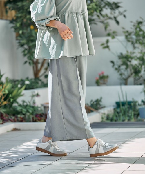 FOUND GOOD(ファウンドグッド)の「サラキレワイドクロップドP(その他パンツ・レディース・ネイビー/ブラック/アイボリー/グレー系5・L/M/S)」の17枚目の写真